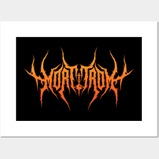 Morttrom Metal Logo Posters and Art